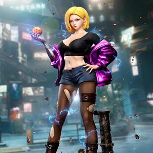 威漫 MS 喵神社 机械姬 人造人18号 龙珠 动漫 手办 GK 模型