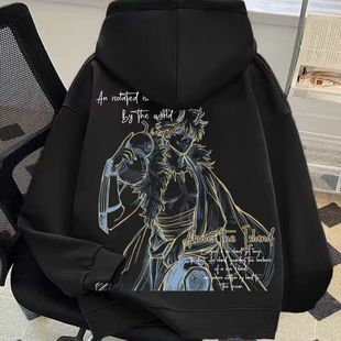 龙族动漫卫衣夏弥耶梦加得印花连帽卫衣秋冬新款加绒二次元外套潮