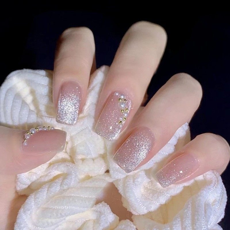 2026年新款儿童美甲穿戴甲暮雪缤城猫眼假指甲贴片短款24片成品甲,彩妆/香水/美妆工具,美甲工具,淘宝优惠券,粉丝福利购,淘宝优惠卷