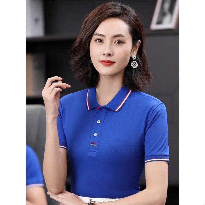 团体服夏polo衫工作服t恤印logo订做短袖工衣棉团队带领刺绣