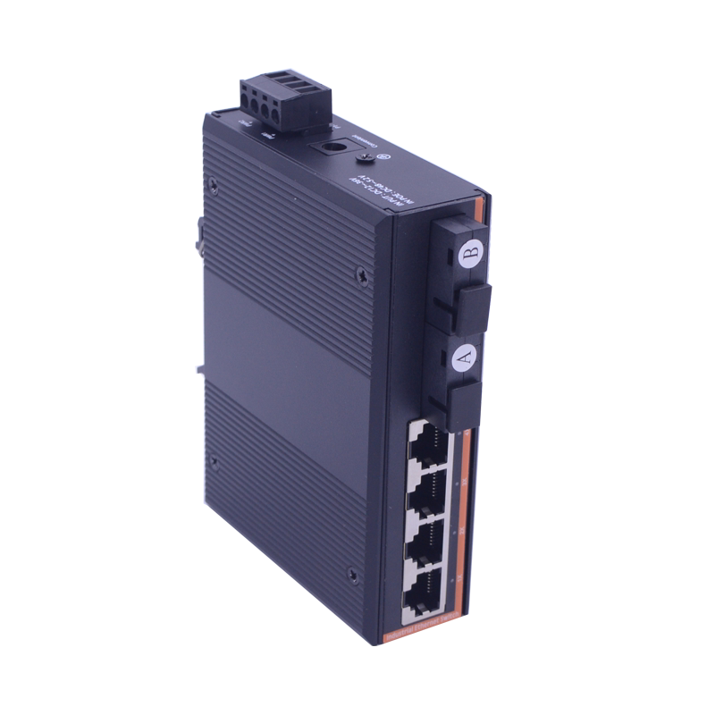 百兆2光4电/6电工业级光纤收发器
