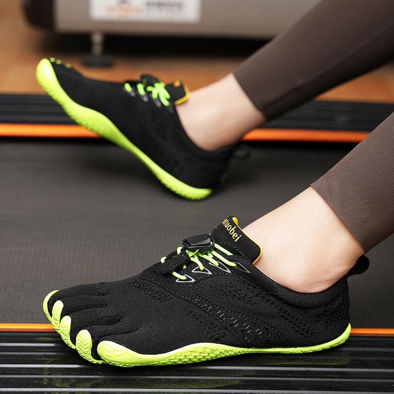 五指鞋女男室内软底瑜伽普拉提力量训练鞋防滑健身赤足深蹲分趾鞋