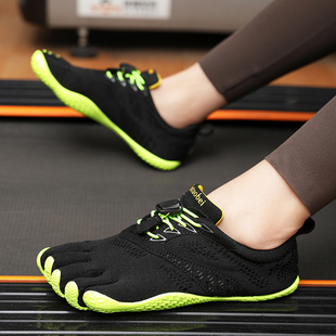 五指鞋女男室内软底瑜伽普拉提力量训练鞋防滑健身赤足深蹲分趾鞋