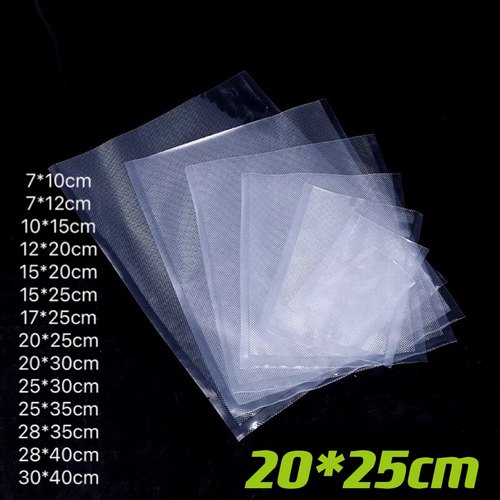 20*25单面菱格纹路真空袋尼龙