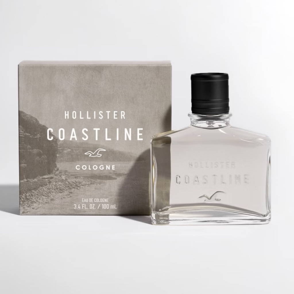 美国直邮Hollister霍利斯特男士古龙水50ml淡香COASTLINE COLOGNE