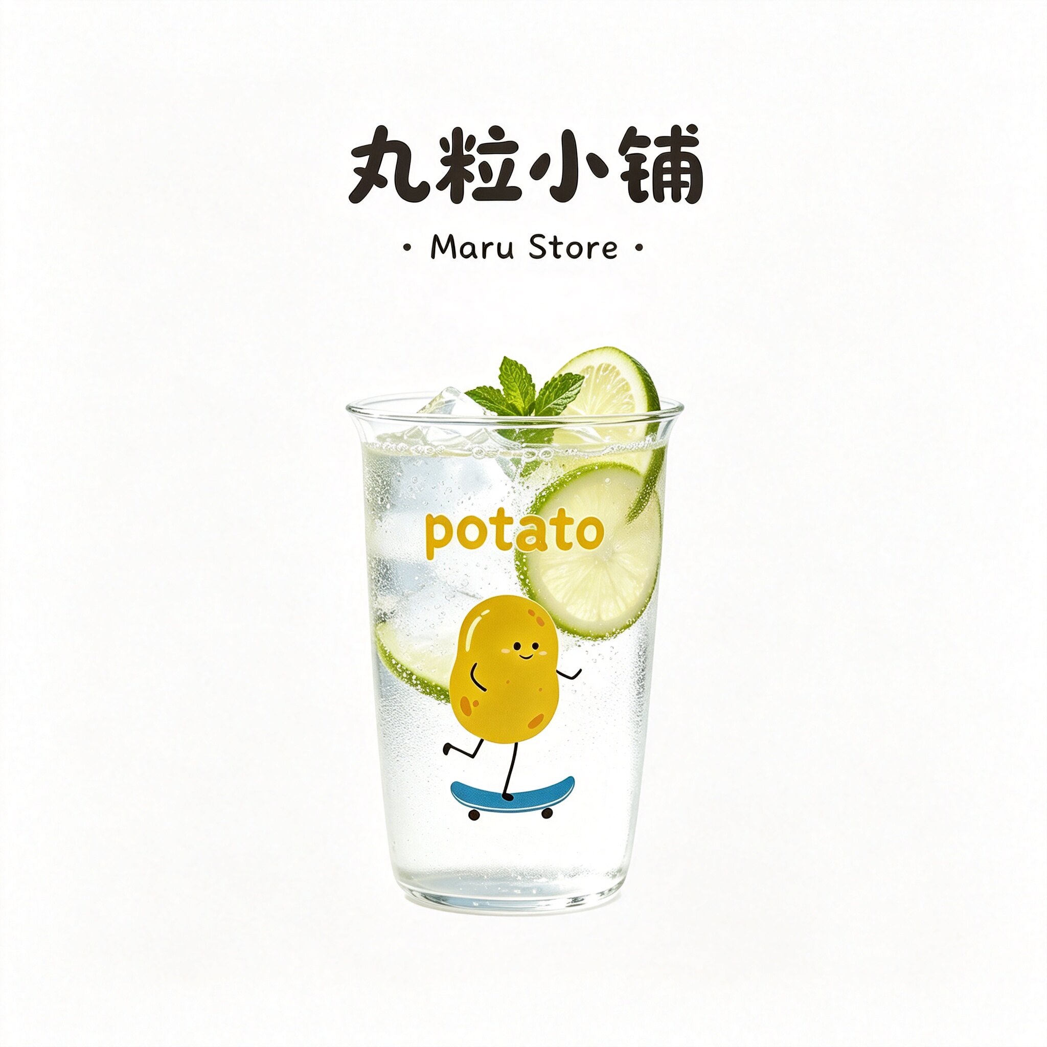 丸粒小铺Maru Store·可爱ins风番茄玻璃杯果汁杯韩国爆火水杯