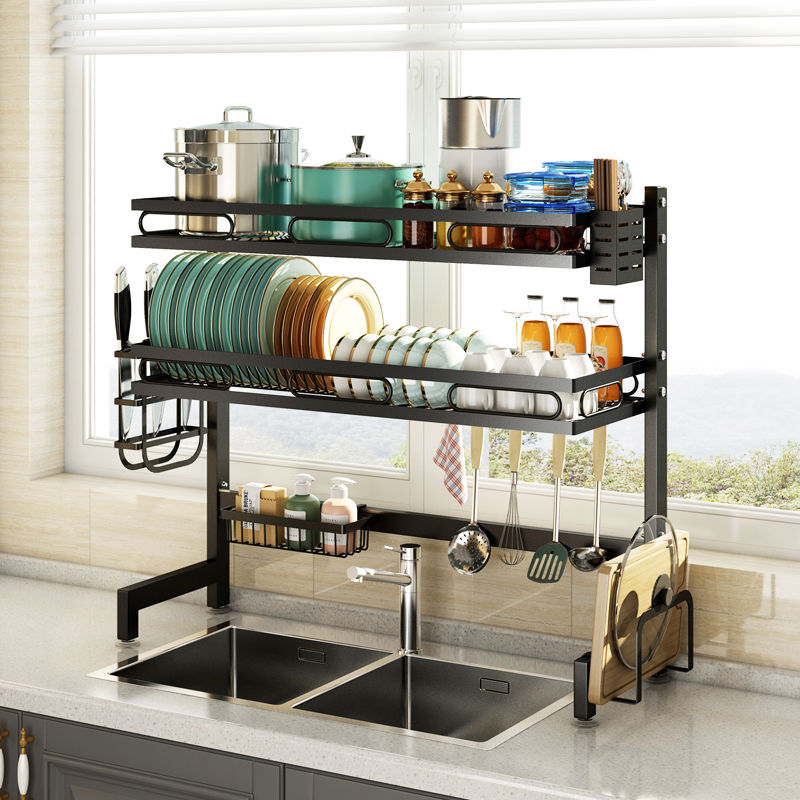 厨房水槽置物架碗柜收纳架沥水架