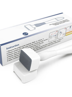 印章微针滚轮美容滚针可调针长DRS140A头皮头部面部痘印MTS导入