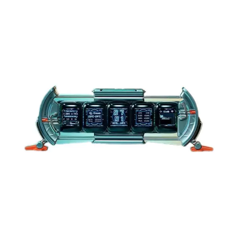  Divoom dot sound Time gate of any screen RGB drafted light tube clock gaming table boys gift
