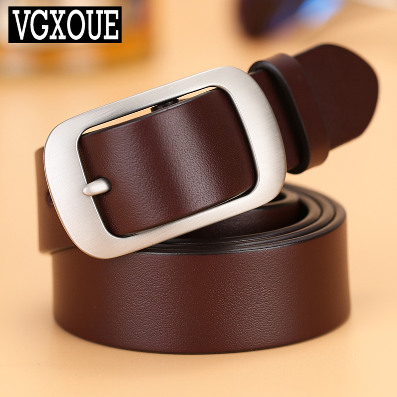 VGXOUE腰带牛仔女头层韩版青年