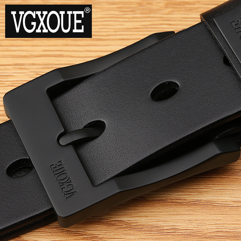 针扣男士中年休闲时尚皮带