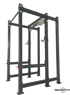 REP 六立柱 全尺寸商用深蹲框架卧推架 承重680KG 75*75 壁厚3MM
