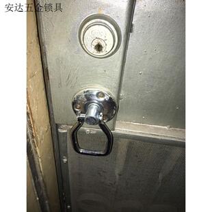 申士牌9472A2双铜头插芯门锁申翔申翔丰收牌锁老式可用铁门锁丰.