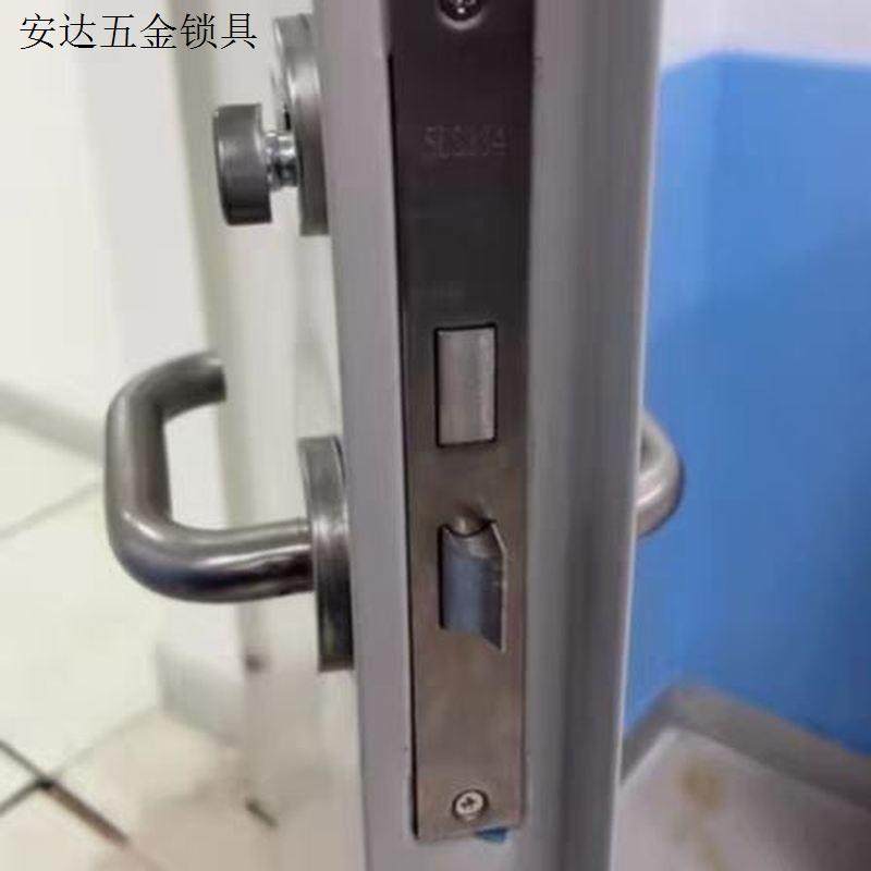 安全通用型门锁逃生通道大门执手消防过道门锁体不锈钢锁防火门.