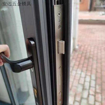 铝合金多点门锁8530断桥铝门锁体连体门锁塑钢门8535多点锁体.