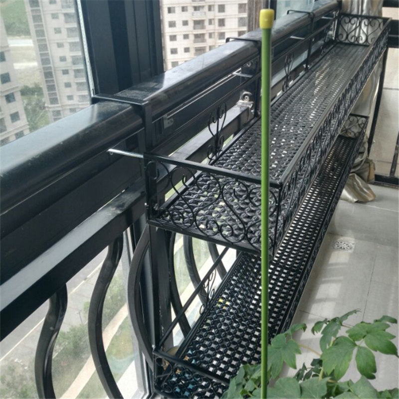 欧式栏杆花架悬挂阳台护栏多层铁艺壁挂围墙双层花盆架多肉植物架|msdalam kategori perabot kediaman, rak, bunga/Menghabiskan beberapa - dari Buy2taobao.com untuk memberikan perkhidmatan ejen Taobao profesional membeli