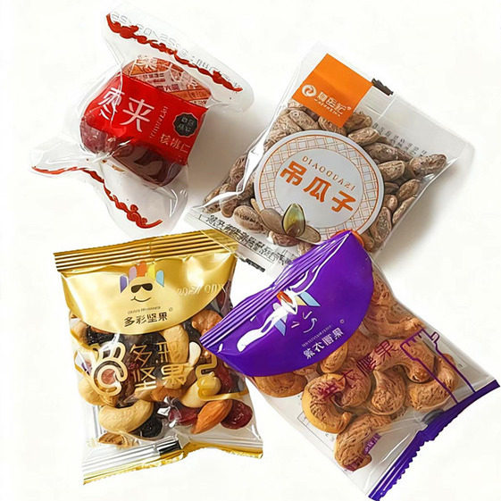 多彩坚果带衣腰果徽岳记吊瓜子枣夹核桃仁散称独立包装坚果零食