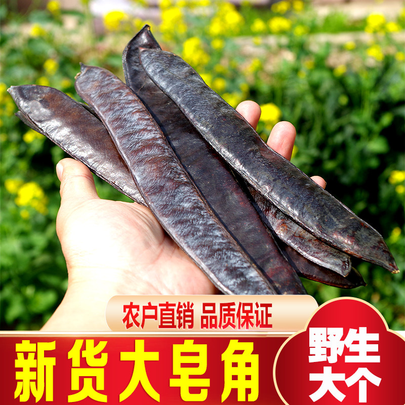 新货野生大皂角草本养发