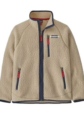 跨境pata抓绒外套抓绒衣上衣开衫立领户外徒步