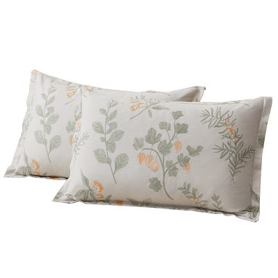 纯棉枕套一对装成人枕头套