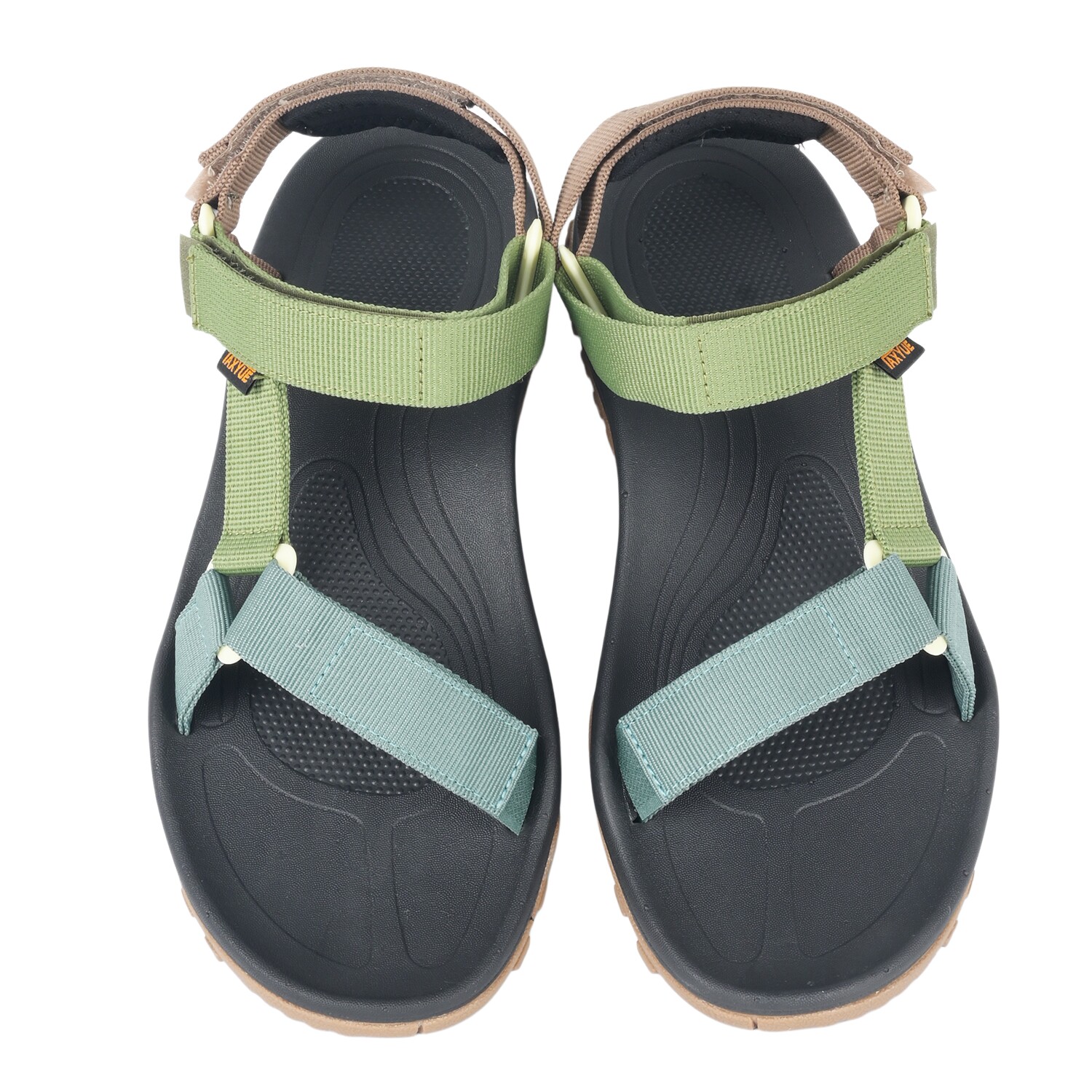 越南进口透气魔术贴沙滩鞋休闲运动户外暴走海边玩水凉鞋男溯溪鞋