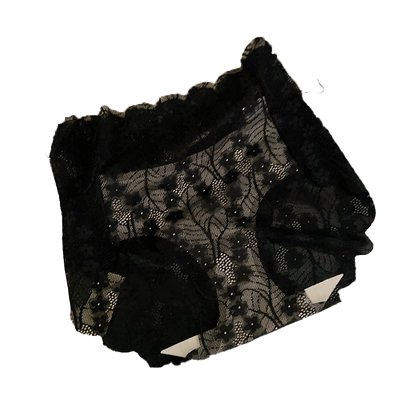 纯欲性感蕾丝提花轻收腹内裤