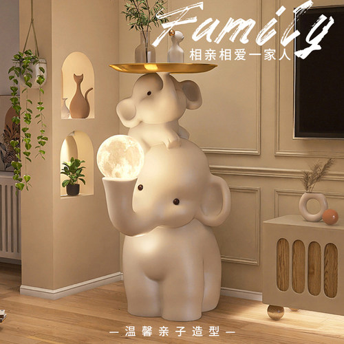 初晨初梦北欧客厅电视柜落地摆件