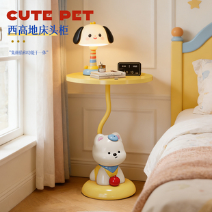 创意可爱小狗卡通床头柜替代神器儿童房间男孩女孩卧室床边置物架