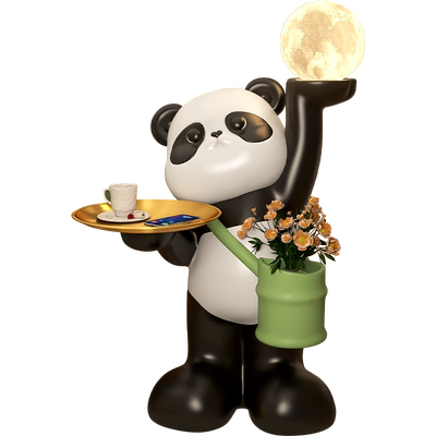 初晨落地灯床头柜摆件胖哒造型