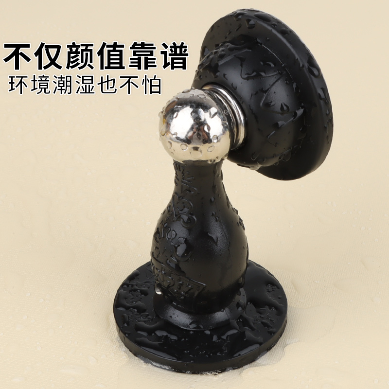 门吸免打孔新款防撞门挡加厚门碰入户门防碰撞神器静音门塞阻门器