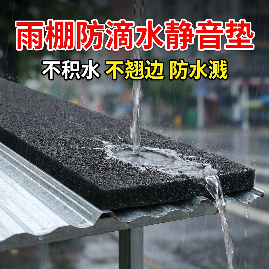 防滴水降噪静音棉强粘防水防火图片