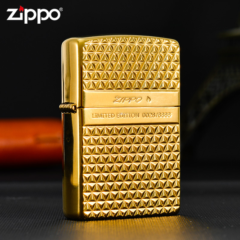 火机zippo 男士防风双面雕刻金黑经典煤油打火机zipoo正品之宝 ZIPPO/瑞士军刀/眼镜 ZIPPO/芝宝 原图主图