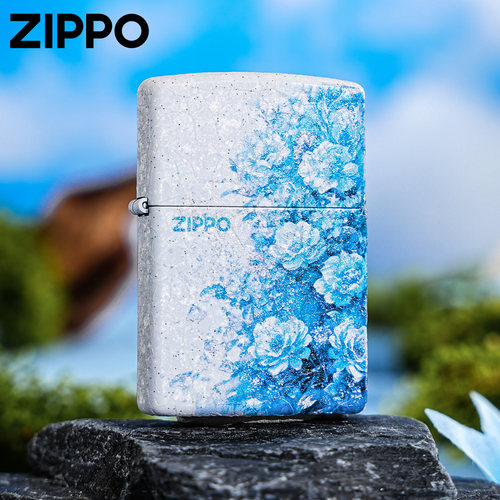 zippo打火机烟雨茉莉