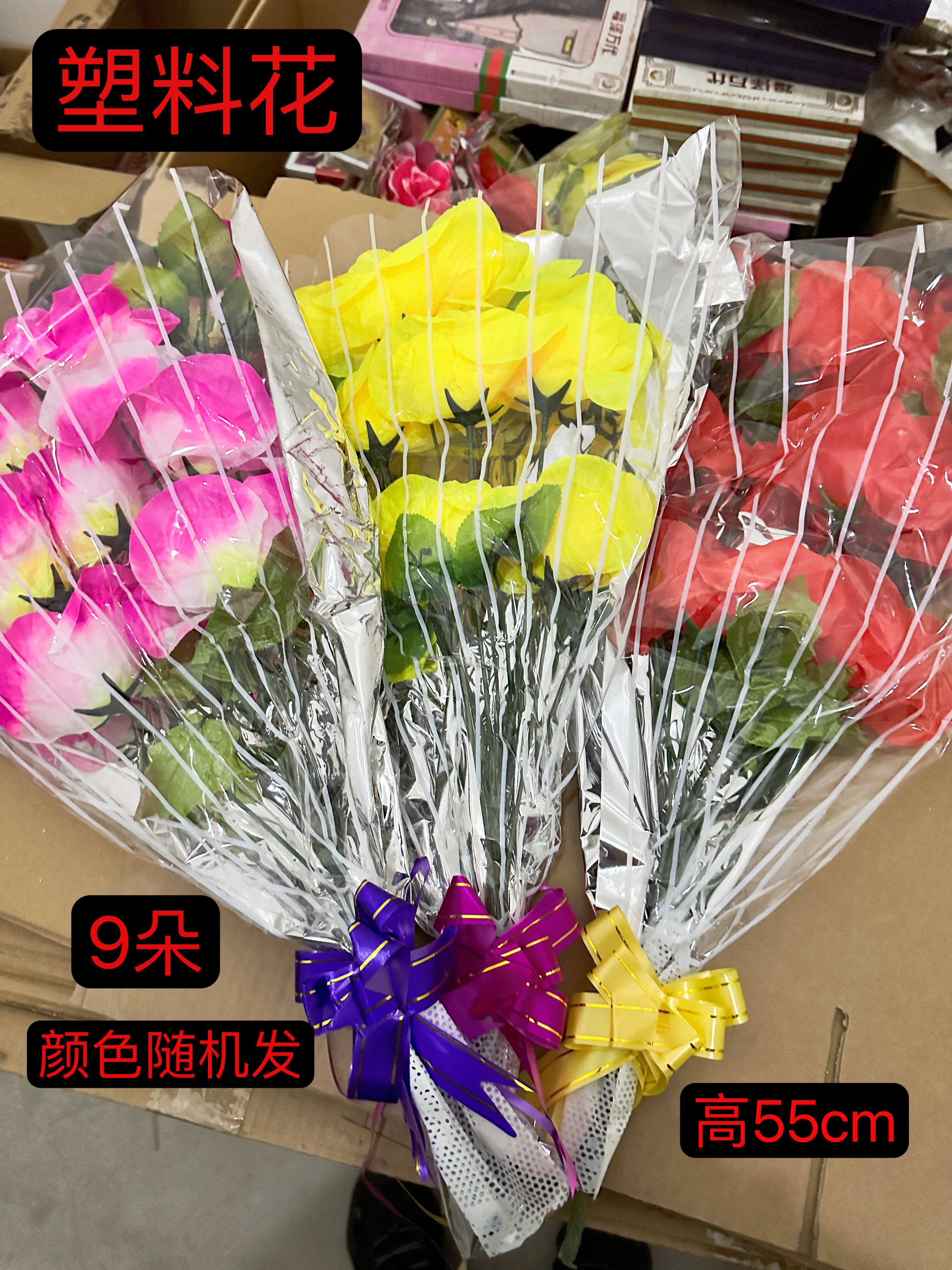 清明节手捧花仿真花祭祀花篮花束手把花假花陵园墓碑摆放祭奠花
