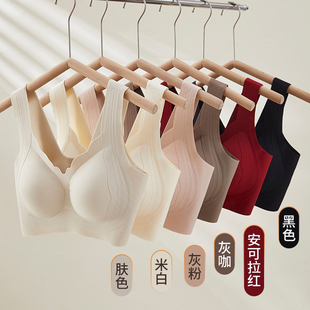 贝莱娅B2362秋冬果冻胶轻提无痕内衣无钢圈美背文胸大胸显薄聚拢