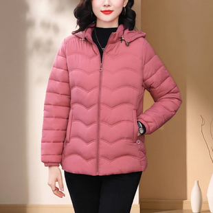 中年短款 超好看 棉袄洋气独特别致 冬2025新款 妈妈棉服外套女装