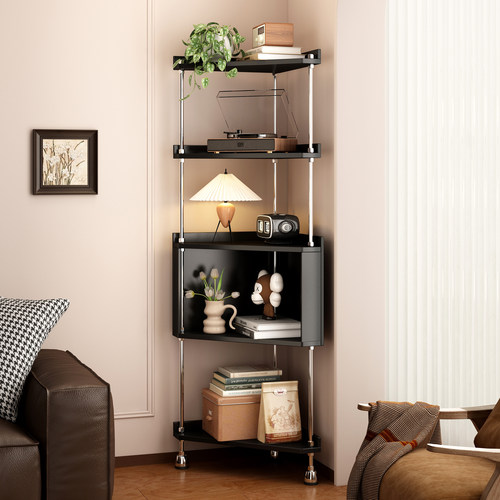 中古风实木转角架多功能