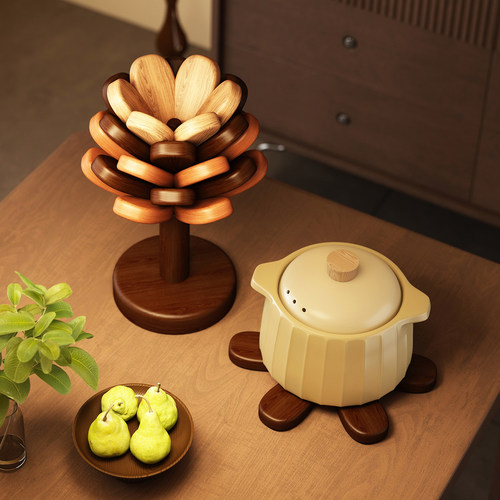 创意【手捧花】形状餐垫隔热垫