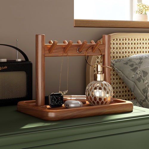 【实木】入户门玄关钥匙置物架