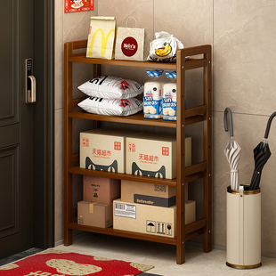 外卖置物架家用门口快递放置台入户门外楼道杂物收纳整理小型货架