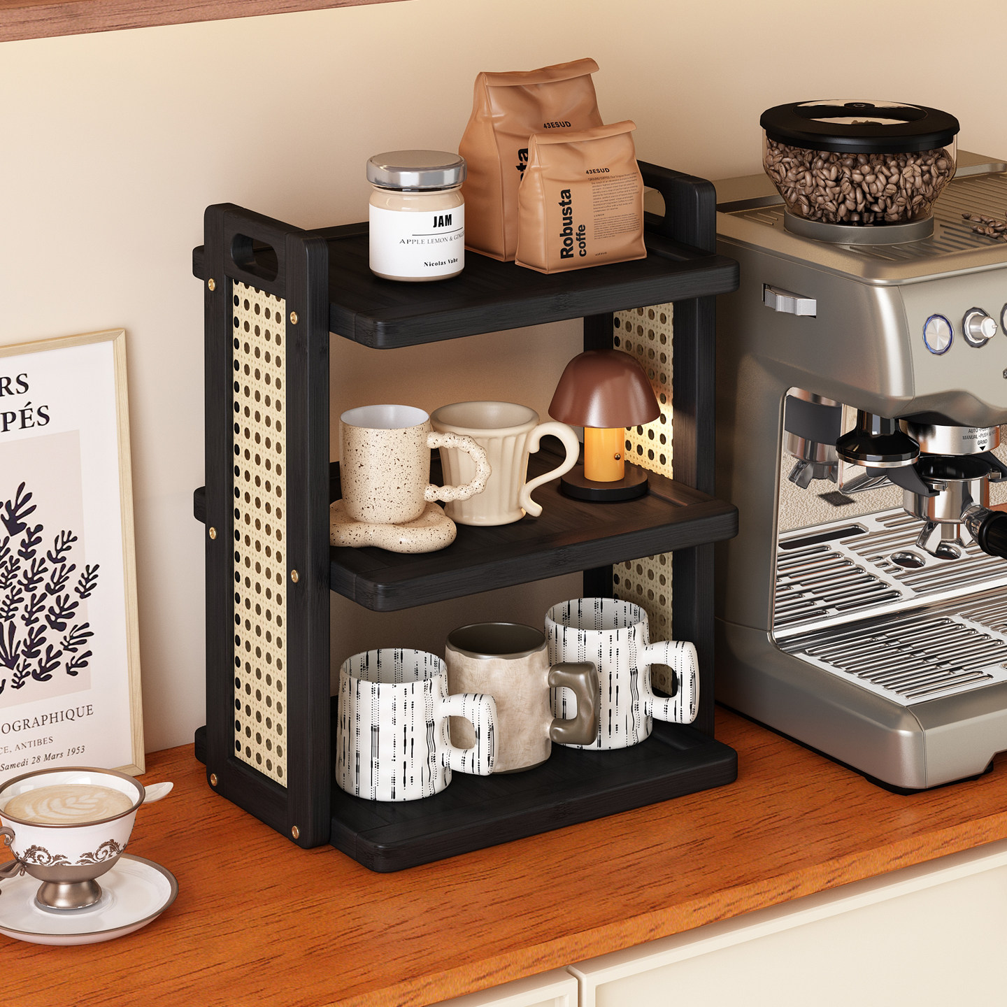 杯架子置物架桌面多层茶杯咖啡马克杯整理架餐边柜水吧杯子放置架,家庭/个人清洁工具,杯架,淘宝优惠券,粉丝福利购,淘宝优惠卷