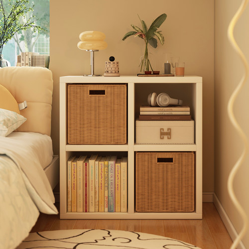 【铁艺】带框格子柜书架收纳柜