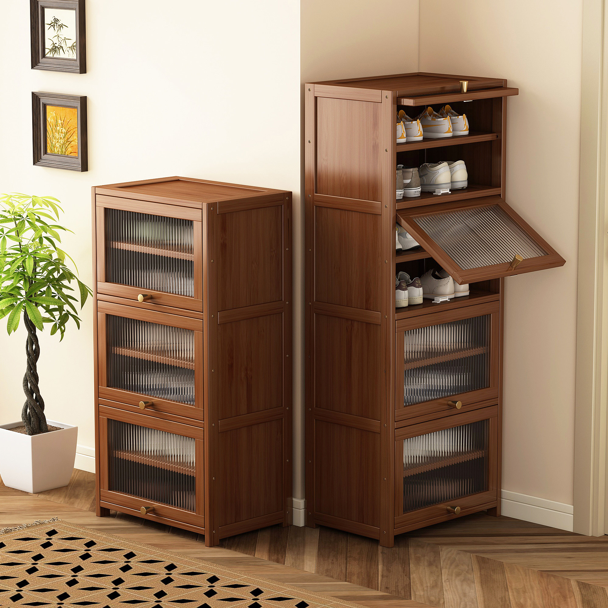 鞋架多层家用小窄门口防尘出租房用入户门简易鞋柜收纳神器省空间,住宅家具,鞋架,淘宝优惠券,粉丝福利购,淘宝优惠卷