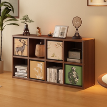 全实木客厅边柜斗柜中式复古风格子柜矮柜收纳柜小户型家用餐边柜