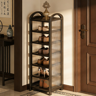 子收纳架 柜室内出租房鞋 亚克力鞋 架小窄门口家用多层入户门简易鞋