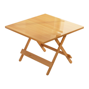 折叠餐桌家用小户型便携式吃饭桌子出租屋用四方桌子正方形写作业