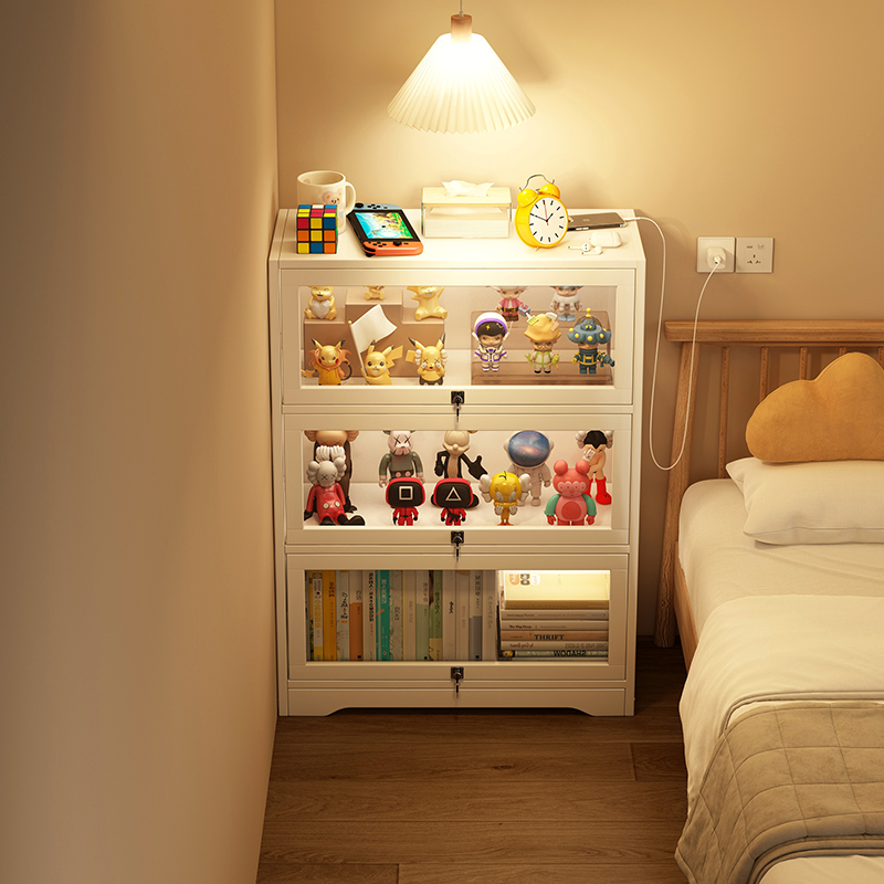 卧室氛围感布置手办玩偶展示柜