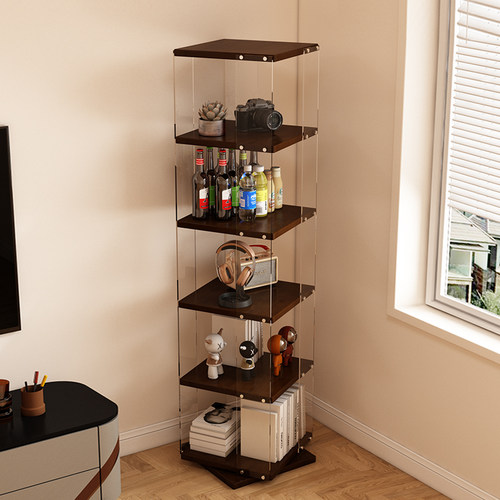 旋转书架超强承重超稳不晃