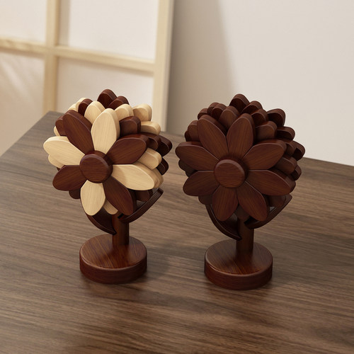 高颜值防滑放烫向日葵餐垫