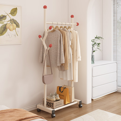 姿竹衣帽架落地卧室家用室内